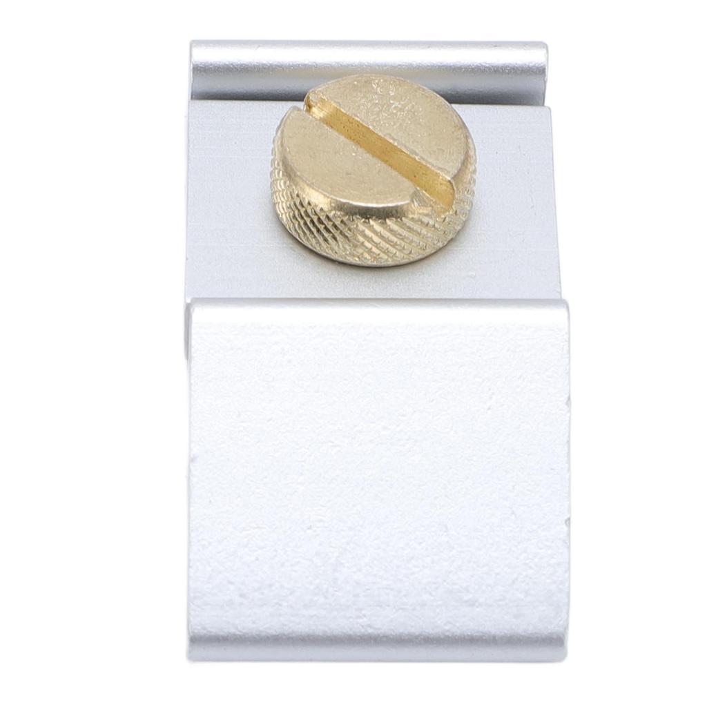 Aluminum Alloy Sandpaper Rack Handheld Polishing Sandpaper Holder with 80 Grit 6mx25mm Sand Paper