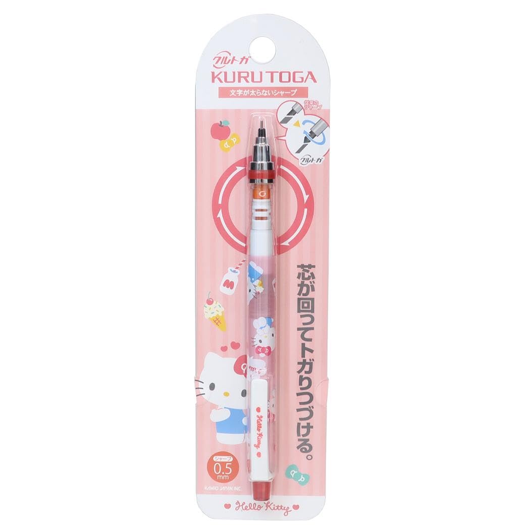 Hello Kitty KURUTOGA Simple Style Sanrio [Mechanical Pencil] 0.5mm / чёрный