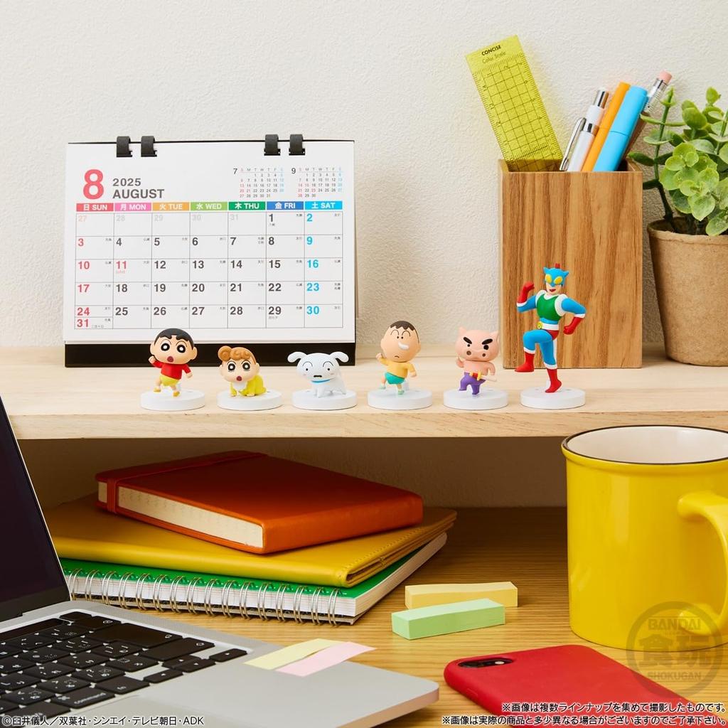 BANDAI Crayon Shin-chan Chocolate Box "Kasukabe March" 14-Piece Box Candy Toy