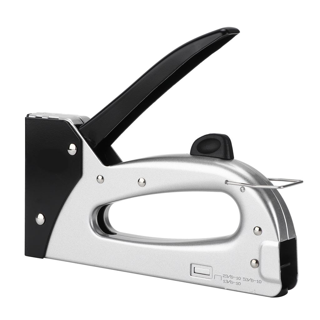 Staple Gun Portable Durable Safe Practical Ergonomic Manual Stapler for Fixing Material DIY