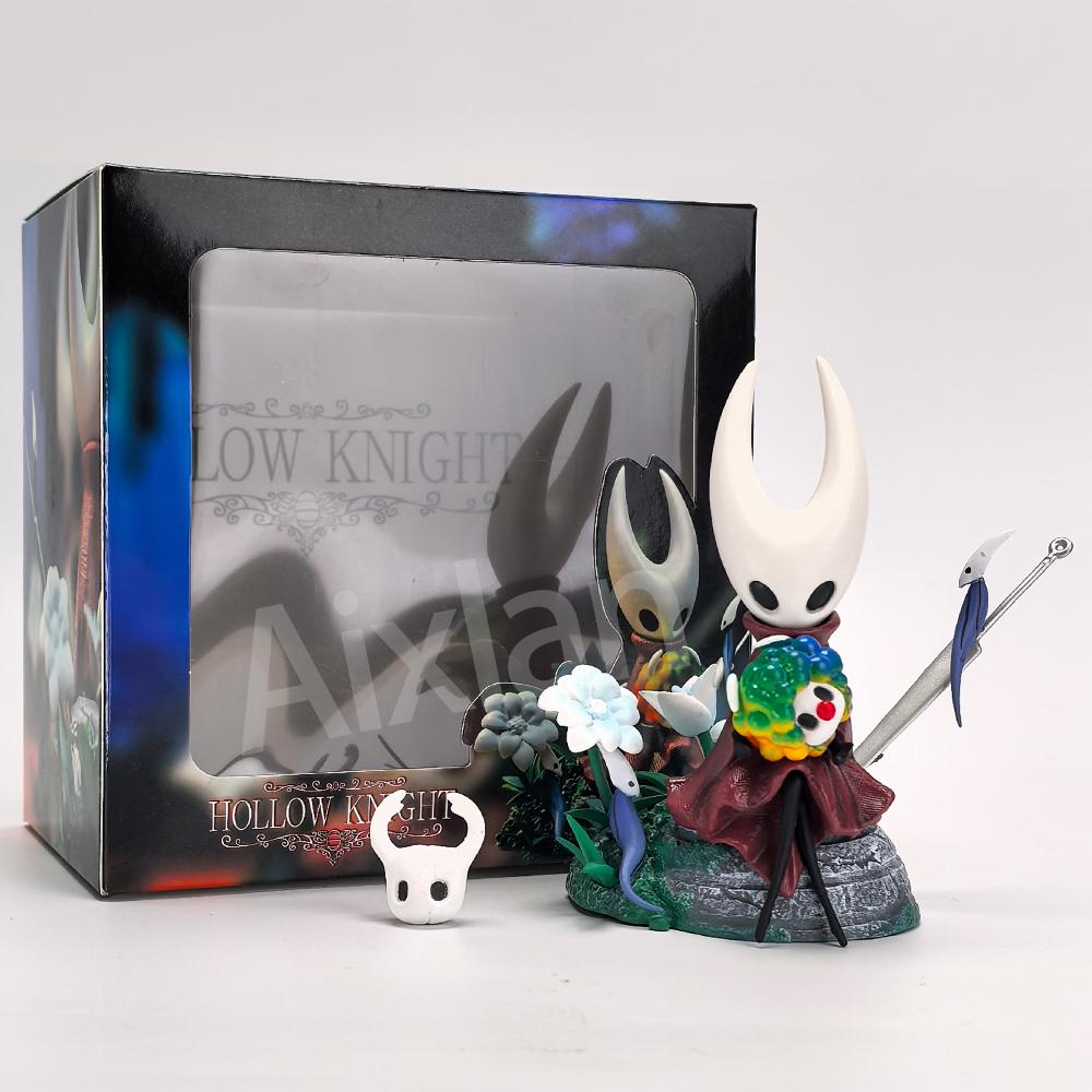 10cm Spiel Hollow Knight Anime Figur Hollow Knight PVC Actionfigur Sammelmodell Weihnachtsgeschenke Thanksgiving