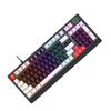 T WOLF T50 RGB Mechanische Tastatur 98 Tasten Hot-Swap Blue Switch mit Dynamischer Beleuchtung Ergonomisches Design für PC