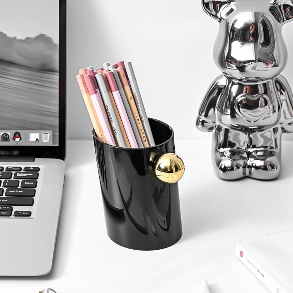 Desktop Aufbewahrungsbox Kunststoff Kosmetikpinselhalter Organizer Platzsparend Schlafzimmer Desktop Augenbrauenstifthalter