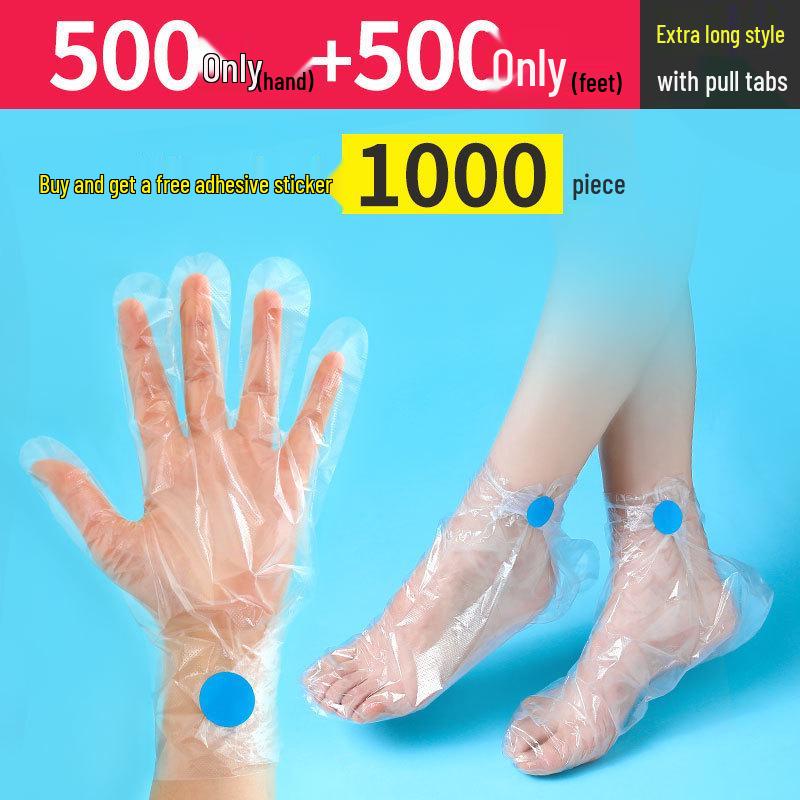 Long Disposable Waterproof Foot and Shoe Cover