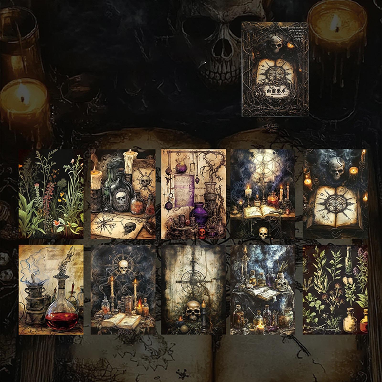 

Материал Бумага - это серия украшений для планера в ретро-тематике в темных тонах. One Size