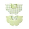 Korean Style Cotton Baby Bib - Double-Sided & Versatile for 0-2 Years