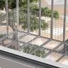 Kontor Skrivebord Hulleplade Opbevarings Artefakt Sort Akryl Hulleplade Afskærmning Papirvarer, Hovedtelefoner, Datakabler, Sorterings- og Opbevaringsstativ