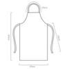 Multi-color Waterproof PVC Apron: Cross-border Neck & Waist Design, Custom LOGO, Dirt-resistant for Kitchen & Aquatic Cleaning