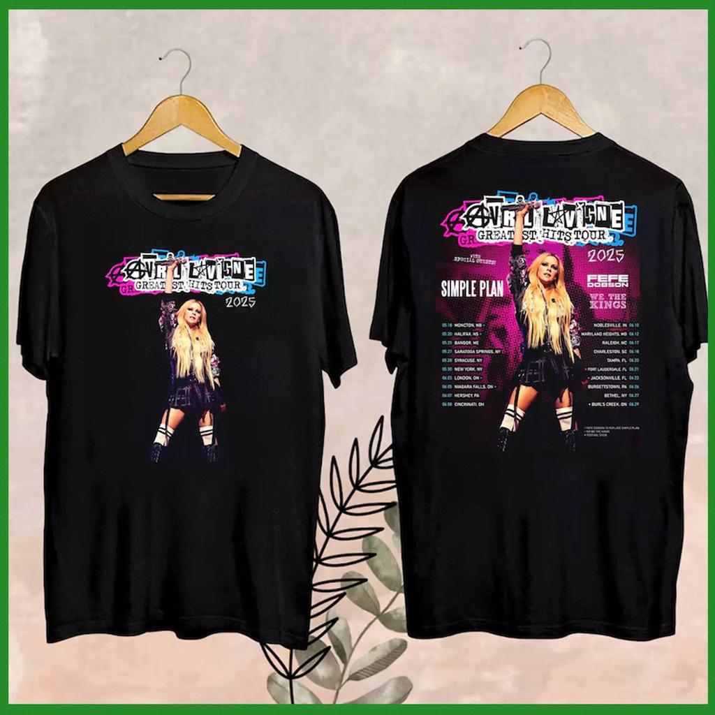 Avril Lavigne Greatest Hits Tour 2026 T-Shirt