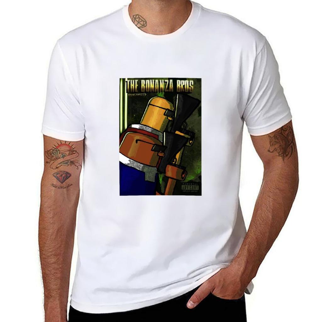 The bonanza bros TShirt Big Size Short Sleeve Tee for Unisex