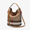 Premium Contrasting Color Bucket Bag Women'S Autumn And Winter Retro Versatile Shoulder Bag Commuter Messenger Bag
