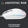 Logitech Gaming Mouse G102 LIGHTSYNC RGB Wired Multi-Button Mouse High Speed ??Lightweight Durable High Sensitivity Symmetrical Programmable 6 Buttons