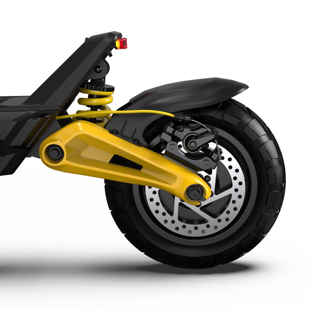 OOTD S10 Electric Scooter Outfit: 10-inch 1400W Motor, 48V 20AH, Maximum Range 70km, Maximum Load 120kg, Black