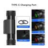 Newest LED Mini Headlamp High Power White Red Headlight 18650 Rechargeable USB Type-C Torch Camping Hunting Flashlight Lamp