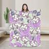 Rui Kamishiro Flannel Blankets Singer Anime Customized Throw Blankets for Sofa Bedding Lounge 150*125cm Bedspreads