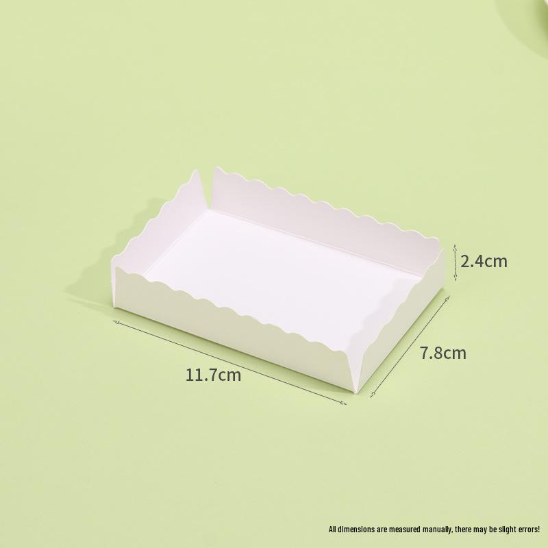 Handheld Kraft Paper Pastry Box for Desserts and Afternoon Tea