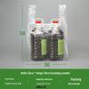 GLACIER Transparent Plastic Vest Bags