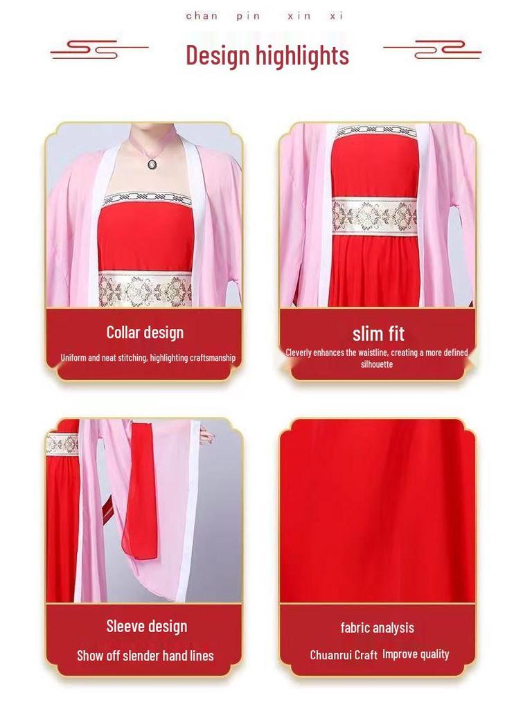 Daji Cosplay Hanfu: Little Orange-Inspired Ancient Fairy Dance Costume