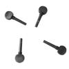 4Pcs Violin Tuning Peg Portable Fine Appearance Wood Violin Peg Replacement Black M00592