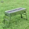 Griglia da Barbecue Portatile Pieghevole in Acciaio Inossidabile Churong