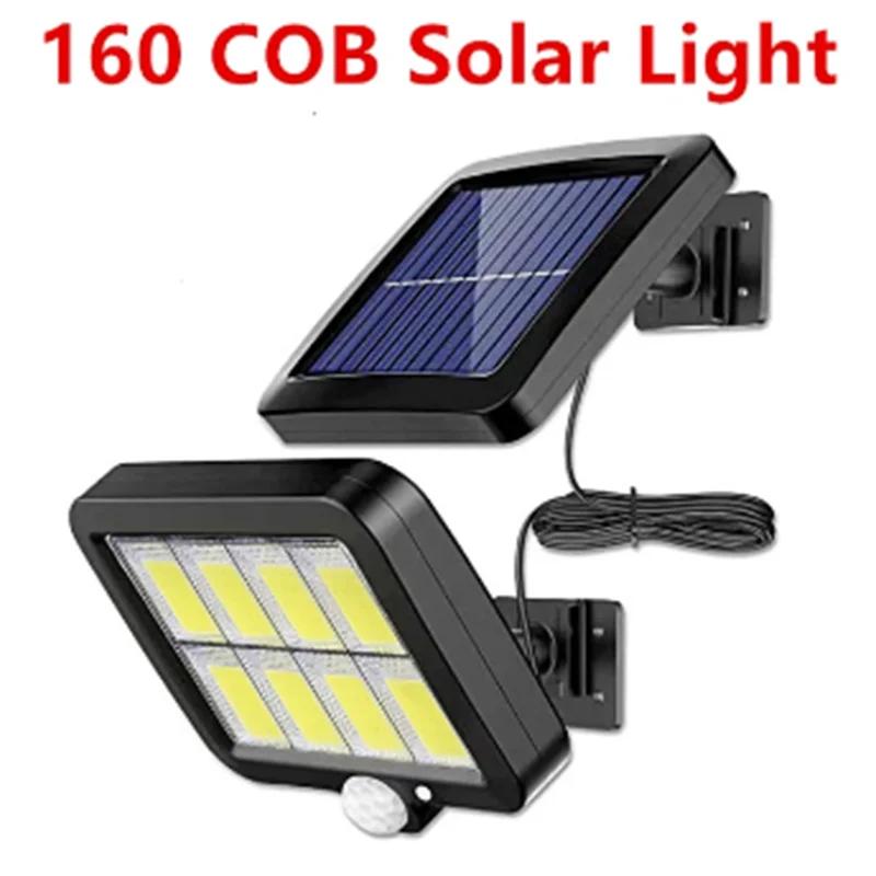 Hot Selling Solar Human Body Sensor Light Outdoor Split Garden Light Solar Rechargeable Wall Lamp Outdoor Lighting Street Lights