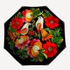 1pc Floral Mandala, Bird Art, Colorful Design Umbrella with Plastic Handle,Compact & Stylish,Suitable for All Seasons YS331055
