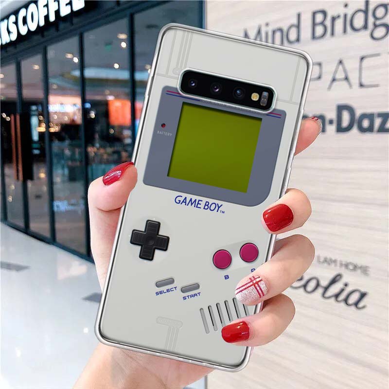 Puzdro na telefón Gameboy Boy pre Samsung Galaxy S20 FE S21 S22 Ultra S10 Plus S10E S8 S9 + S7 Edge J4 Luxusné mäkké puzdro Cas