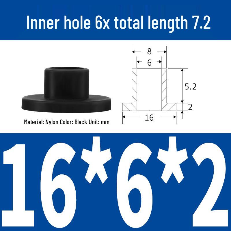 Insulating Nylon Bushings & Gaskets: T-Type, Stepped, Grooved Washers & Hinges for Window Protection