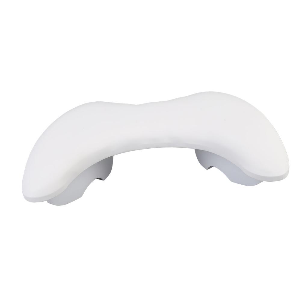 Nails Tech Arm Rest Detachable U Shaped Slope Manicure Hand Pillow PU Leather Nail Hand Rest for Nail Salon Table