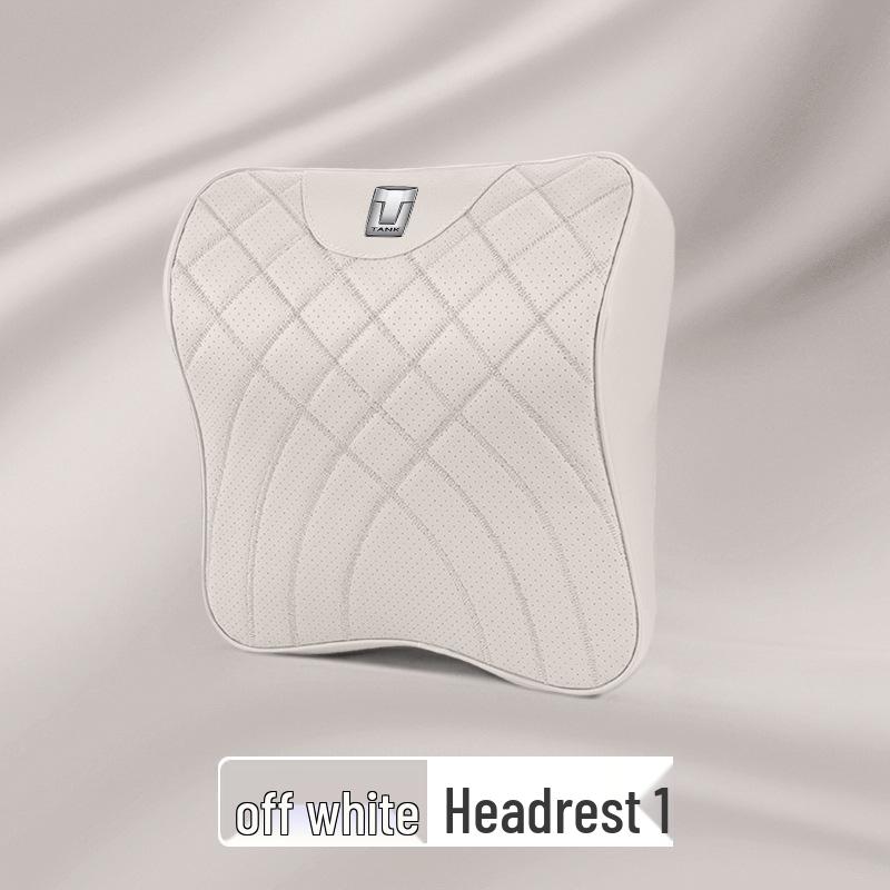 Compatible with Tank 300 headrests, Tank 500 seat cushions, and lumbar supports - breathable all-season car interior accessories.