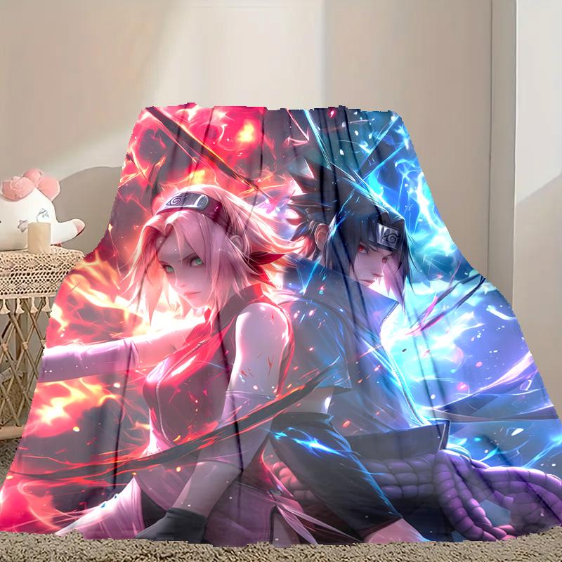 naruto Blanket Lightweight Print Throw Blanket For Couch, Bed, Car, A Heartfelt Gift for Your Family and Friends