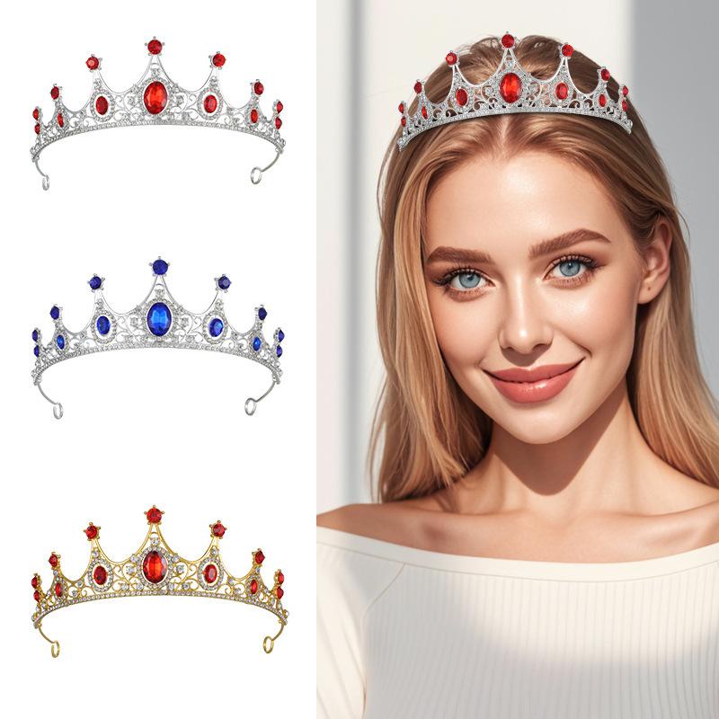 Bridal Jewelry Alloy Tiara Girls Birthday Gift Hair Accessories Girl Crown Fashion Headband Princess Crown