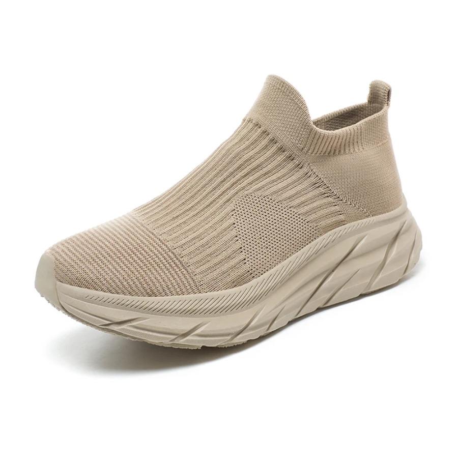 Non-slip Flat Breathable Men and Women Lightweight Walking Casual Sports Shoes High Top Naked Boots Spring and Autumn New Shoes