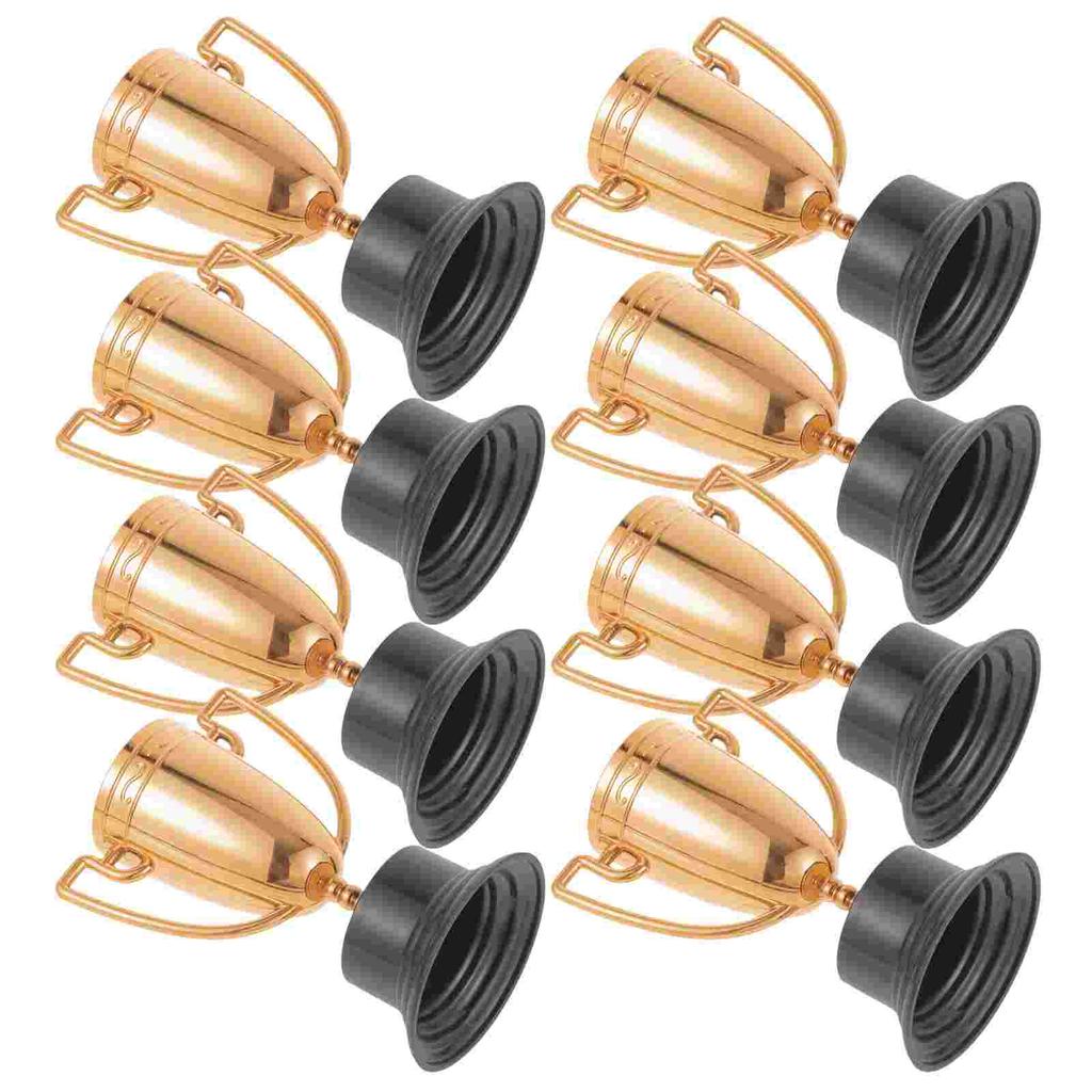 8 Pcs Trophy Toy Team Gifts Baseball for Kids Trophies Adults Game Awards Small Toys Mini Gold Celebrity