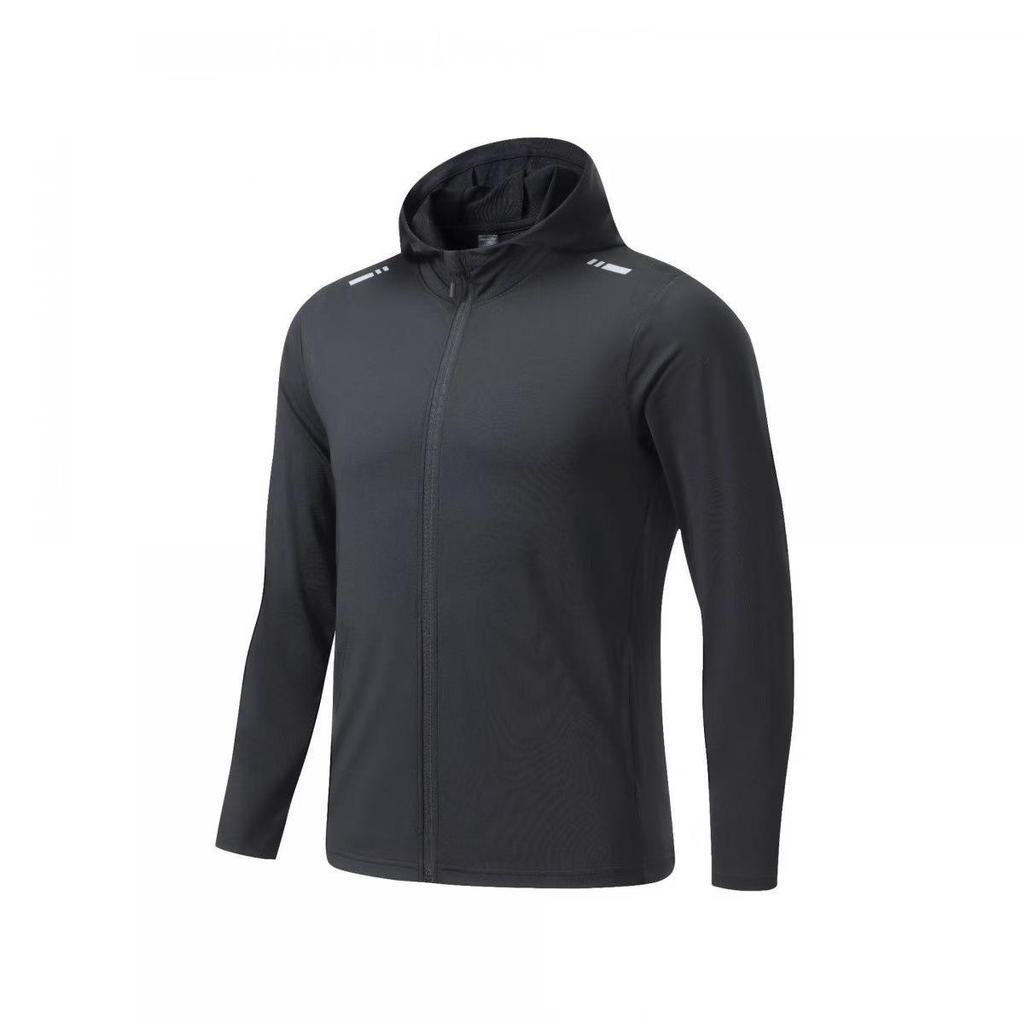 Men's Quick-Dry Hooded Windbreaker: Autumn/Winter Sports Jacket for Running & Training
