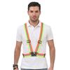 Chaqueta de Seguridad Reflectante de Alta Visibilidad para Ciclismo para Correr Chaleco Reflectante para Hombre Ropa de Trabajo