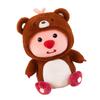 11.8in Beaver Plush Toy Comfortable Soft Cute Cartoon Beaver Plush Toy for Boys Girls Beaver Bear