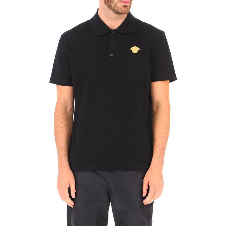 VERSACE Medusa Patch Polo Shirt A87427-A237141-A2003