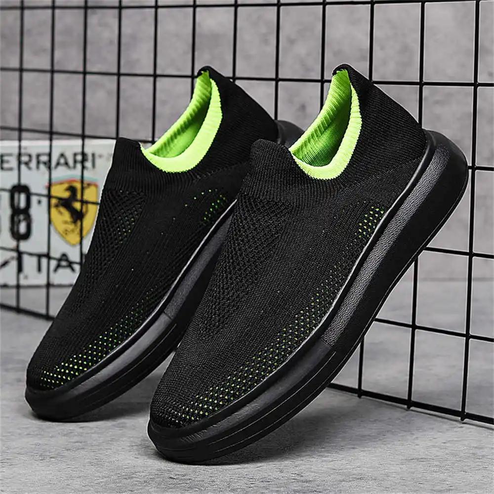 Fashion Stocking 43-44 Sneakers Brands Woven Skate Street Summer Shoes For Men Sport Affordable Price Snaeker Tene Sheos