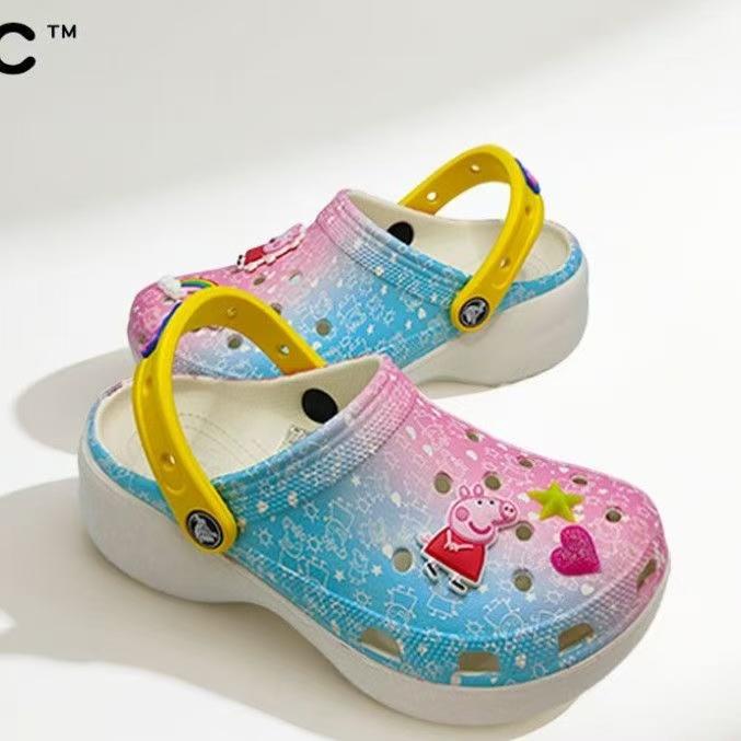 

Детская обувь Crocs Classic Peppa Pig, Унисекс, Шлепанцы 34-35(M3W5) синий