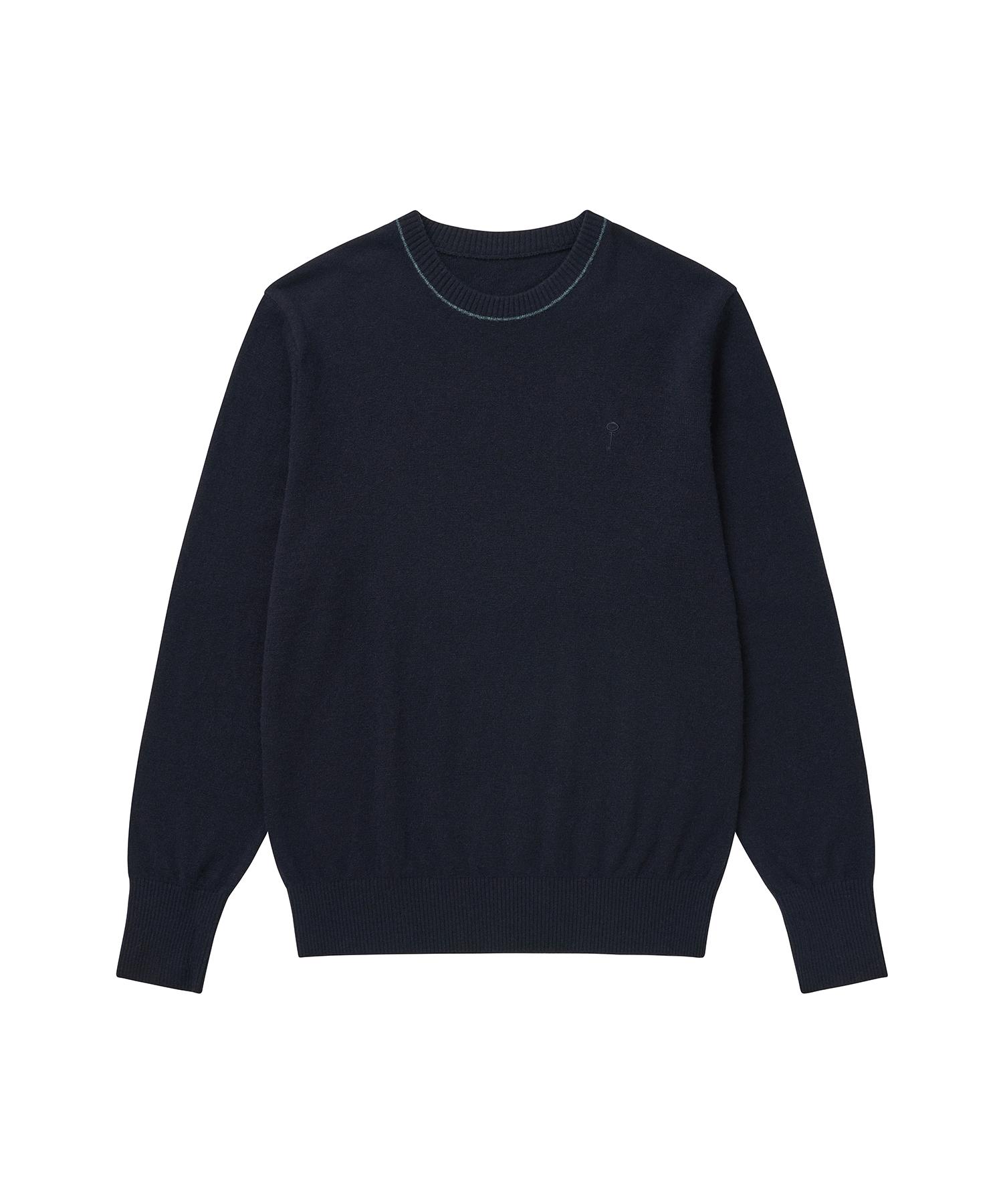 Soru Basic Crew Neck Knit_Navy S