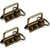 Webbing End Clip Sturdy Multi-Color Buckle Metal End Clip Integrated Stainless Iron End Clip For Handmade Crafts Bags Backpacks