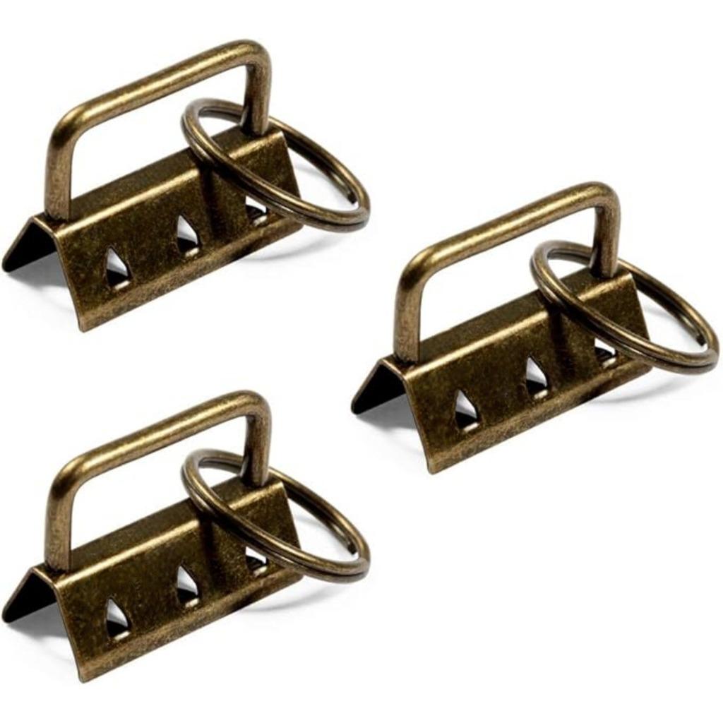 Webbing End Clip Sturdy Multi-Color Buckle Metal End Clip Integrated Stainless Iron End Clip For Handmade Crafts Bags Backpacks