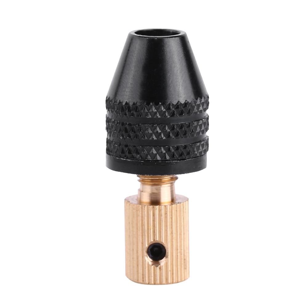 Brass & Aluminum Alloy Electric Drill Chuck Set Grasp Capacity Range 0.3 3.4mm Drilling Tool