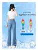 Women's Slimming High-Waist Tencel Denim Micro-Flare Pants - Spring/Summer 2026 Collection
