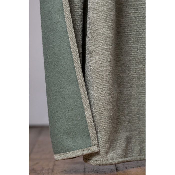 Rideau occultant phonique et thermique chenille doublé polaire 140 x 240 cm "Osiris" Le fil d'Ariane