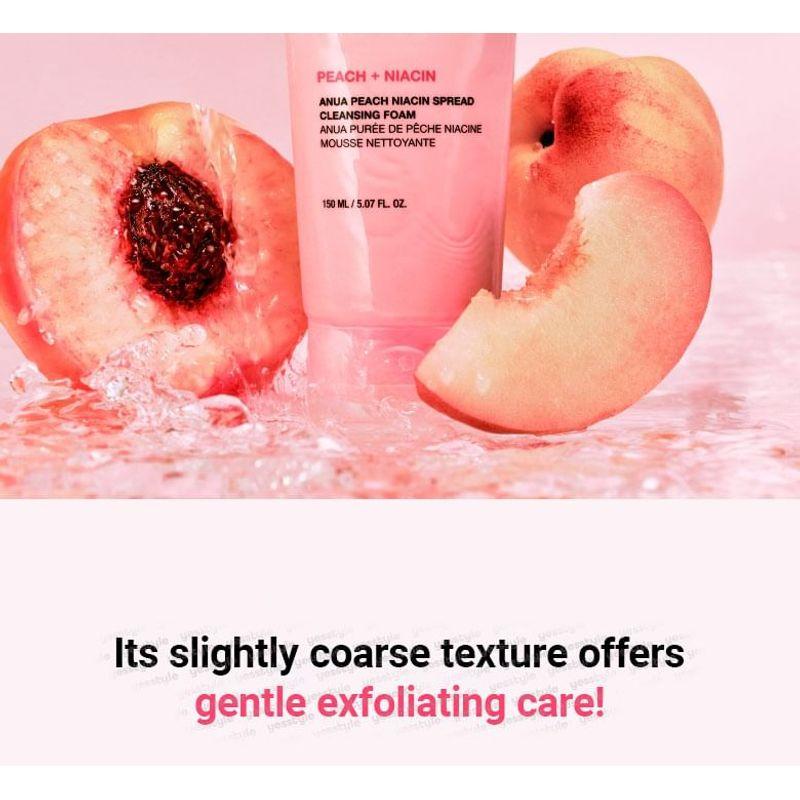 Anua - Peach Niacin Spread Cleansing Foam