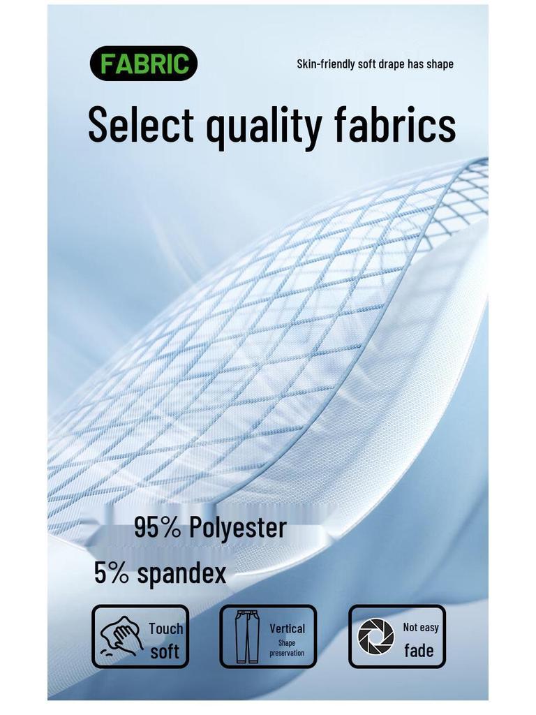 Playboy Men's Straight Fit Casual Workwear Pants