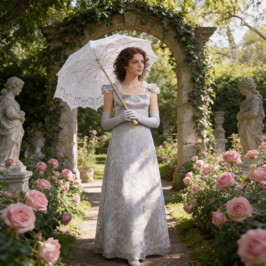 Medieval Regency Tea Party Dress Cosplay Long Gown For Stage Performance And Anime Role Play