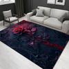 1pc Pattern Carpet, Area Rug For Living Room Bedroom Room Bed Chair Laundry Entryway Corridor Yard Non-slip Outdoor Camping Rug F